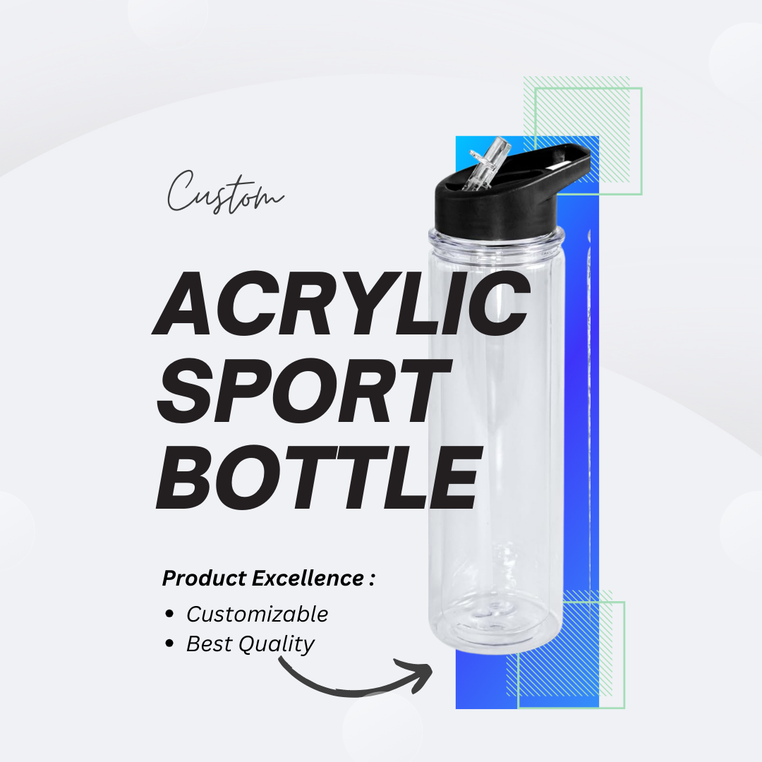 Acrylic Sport Bottle